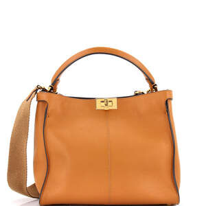Fendi Peekaboo X-Lite Bag Leather With #236750F16B
